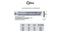 Coulisse Qline extension 3/4 